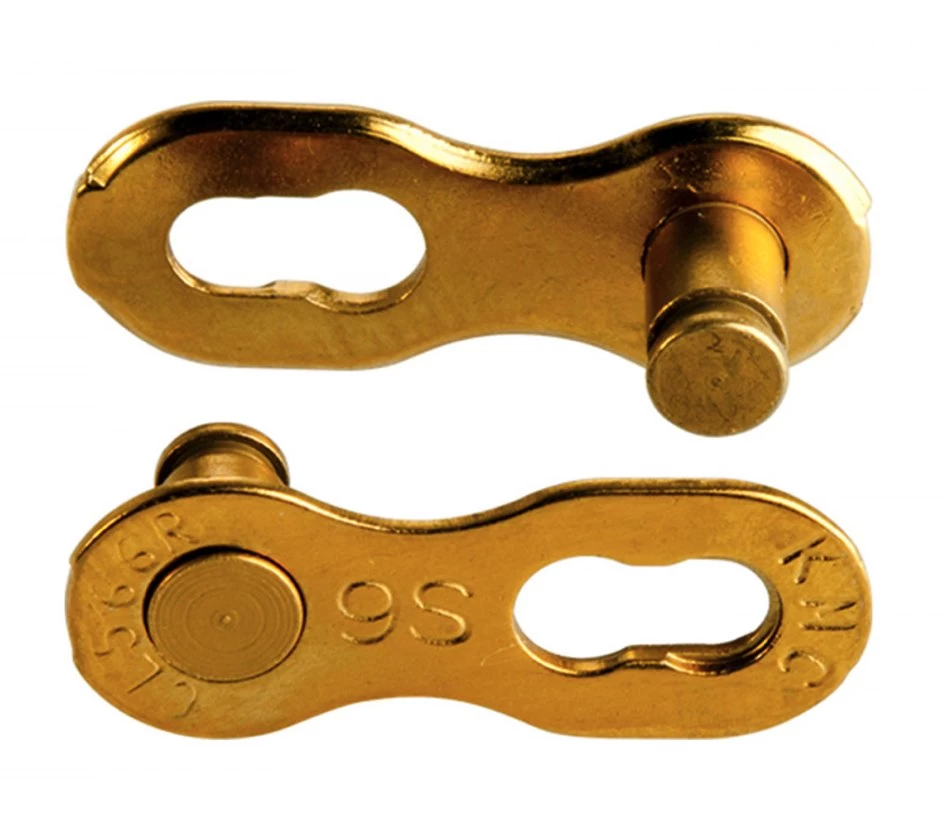 KMC Missing Link 9R Ti-N Gold (2 Pcs) 2 KMC Missing Link 9R Ti-N Gold (2 Pcs) - Image 2