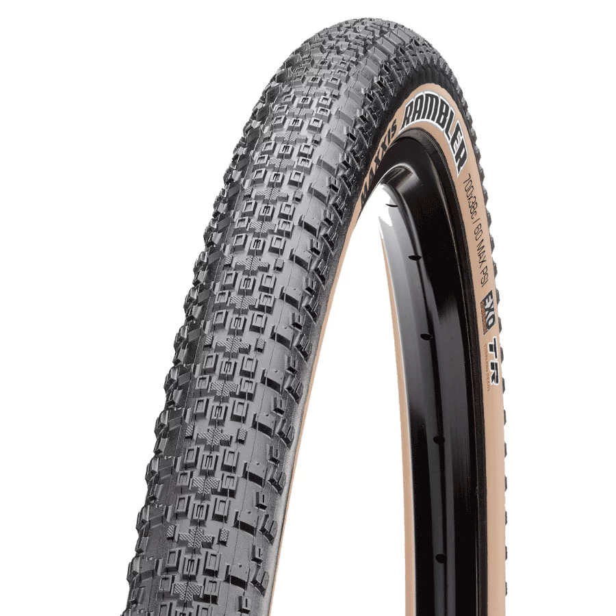 Maxxis Rambler EXO TR Tanwall 1 Maxxis Rambler EXO TR Tanwall